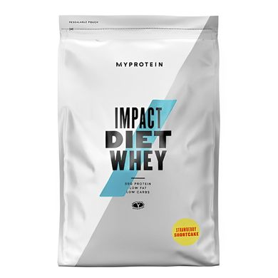 Myprotein, Impact Diet Whey, зі смаком полуничного пісочного печива, 1000 г (MPT-50209), фото