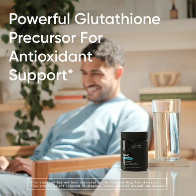 Sports Research, NAC, N-ацетилцистеин, 600 мг, 90 растительных капсул (SRE-09156), фото