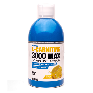 Quamtrax, L-карнитин 3000, лимон, 500 мл (820535), фото