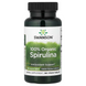 Swanson SWV-06044 Органическая спирулина, Certified Organic Spirulina, Swanson, 500 мг, 180 таблеток (SWV-06044) 1