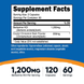 Nutricost NCS-57128 Берберину гідрохлорид із цейлонською корицею Nutricost - 120 капсул 3