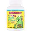 Вітамін D3, Vitamin D3, Natural Factors, ягода берри, 400 МО, 250 жувальних таблеток (NFS-01546)
