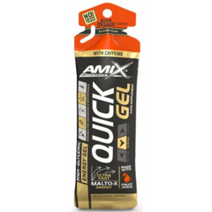 Amix, Performance Amix® QUICK Gel with caffeine, апельсин, 45 г - 1/40 (820933), фото