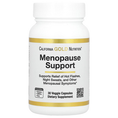 California Gold Nutrition, добавка для поддержки в период менопаузы, 30 растительных капсул (CGN-02061), фото