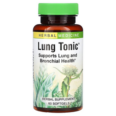 Herbs Etc., Тонік для легень, Lung Tonic, добавка для здоров'я легень, без спирту, 60 капсул (HEC-50706), фото