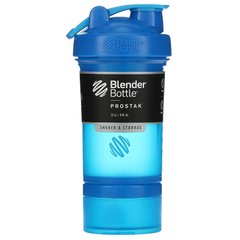 BlenderBottle, Шейкер ProStak c шариком, голубой, 650 мл (108096), фото