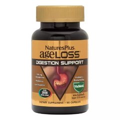 Nature's Plus, підтримка ШКТ Ageloss Digestive Support, 90 капсул (NAP-08017), фото