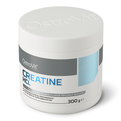 Креатин гидрохлорид OstroVit Creatine HCL | чёрная смородина-вишня - 300 г, фото
