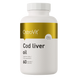 Ostrovit OST-22292 Ostrovit, Риб'ячий жир з печінки тріски, Cod Liver Oil, 60 капсул (OST-22292) 1