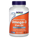 Now Foods NOW-01652 Омега-3 180 EPA 120 DHA NOW Foods Omega-3 - 200 капсул 1