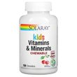 Solaray, Вітаміни та мінерали для дітей, зі смаком натуральної вишні, 120 жувальних таблеток (SOR-04797)