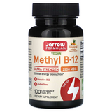 Jarrow Formulas, метил B-12, тропічний смак 2500 мкг, 100 жувальних таблеток (JRW-18016), фото