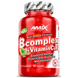 Amix 817862 Amix, B-Complex + Вітамін C + Вітаїмн E, 90 капсул (817862)