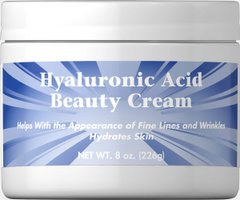 Крем з гіалуроновою кислотою, Hyaluronic Acid Cream, 226 г (PTP-54957), фото