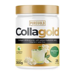 Pure Gold, Collagold, коллаген, бузина, 300 г (PGD-90874), фото