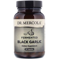 Dr. Mercola, ферментований чорний часник, 60 капсул (MCL-01582), фото