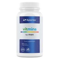 Sporter, Вітамінний комплекс для чоловіків, 60 таблеток (818629), фото