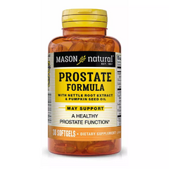 Здоров'я простати, Prostate Formula, Mason Natural, 30 гелевих капсул (MAV-13348), фото