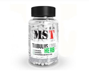 MST Nutrition, Підвищення тестостерону трибулус, Tribulus Herb, 90 капсул (MST-00021), фото