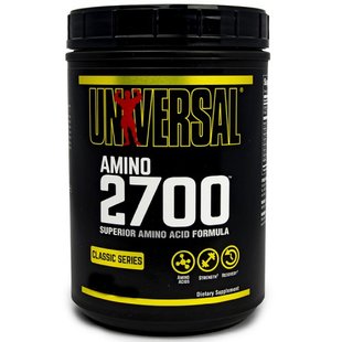 Universal Nutrition, Amino 2700, добавка з амінокислотами, 700 таблеток (UNN-02702), фото