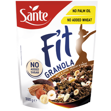 GoOn, Granola Fit, без добавления сахара, орехи какао, 300 г (818646), фото