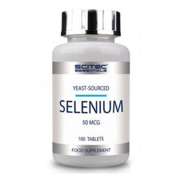 Scitec nutrition, Selenium, 50 мкг, 100 таблеток (104410), фото