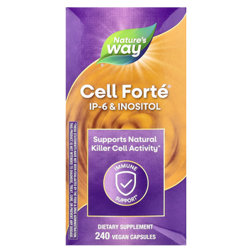 Инозитол и инозитол гексафосфат Nature's Way Cell Fort&eacute; IP-6 & Inositol - 240 веганских капсул, фото