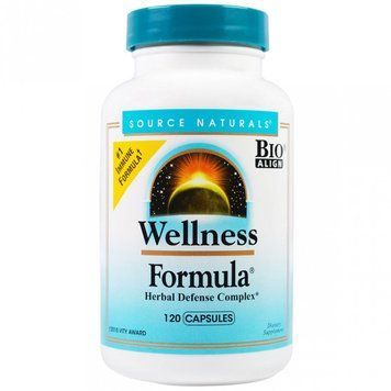 Source Naturals, Wellness Formula, защитный травяной комплекс, 120 капсул (SNS-01961), фото