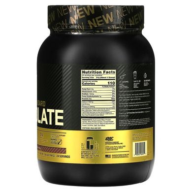 Optimum Nutrition, Gold Standard 100% Isolate, изолят, шоколадный вкус, 744 г (OPN-06091), фото
