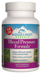 Комплекс для нормализации кровяного давления, RidgeCrest Herbals, 60 веганских капсул (RDH-00548), фото