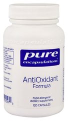 Антиоксидантная Формула, AntiOxidant Formula, Pure Encapsulations, 120 капсул (PE-01597), фото