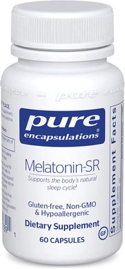 Pure Encapsulations, Melatonin-SR, Sustained Release, 60 капсул (PE-01789), фото