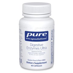 Pure Encapsulations, Пищеварительные ферменты, Digestive Enzymes Ultra, 90 капсул (PE-00973), фото