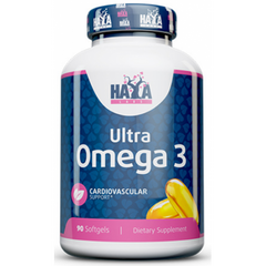 Haya Labs, Ultra Omega 3, 90 гелевых капсул (818916), фото