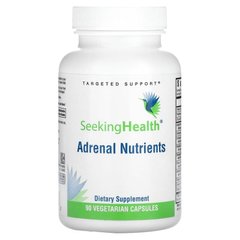 Seeking Health, Adrenal Nutrients, 90 вегетаріанських капсул (SKH-52087), фото