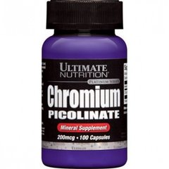 Ultimate Nutrition, Хром пиколинат, 100 капсул (108196), фото