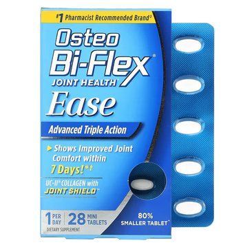 Osteo Bi-Flex, Osteo Bi-Flex, легкість, колагенова формула UC-II, 28 мінітаблеток (OBF-55388), фото