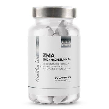 Цинк + магній + B6 Sport Generation Healthy Line ZMA - 90 капсул, фото