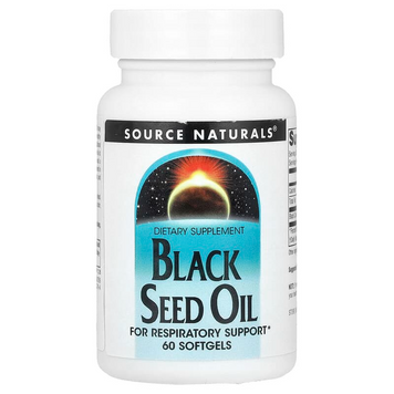 Source Naturals, Олія чорного кмину, 60 м'яких пігулок (SNS-02756), фото