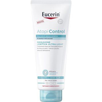 Гідролосьйон для дуже сухої та атопічної шкіри Eucerin AtopiControl заспокійливий ультралегкий - 400 мл, фото