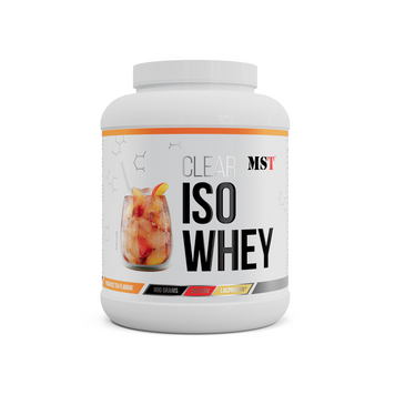 MST, CLEAR ISO WHEY, Изолят протеина, со вкусом персикового холодного чая, 900 г (MST-16426), фото