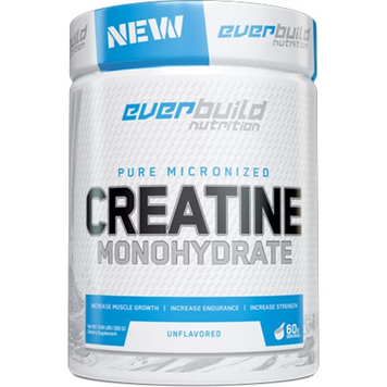 Креатин моногідрат (мікронізований) 5000 мг Everbuild Creatine Monohydrate Micronized | без смаку - 300 г, фото