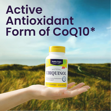 Healthy Origins, Убихинол, Kaneka Ubiquinol (активная форма CoQ10), 200 мг, 60 мягких капсул (HOG-36474), фото