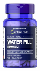 Підтримка водного балансу, Extra Strength Water Pill, Puritan's Pride, 100 каплет (PTP-11832), фото
