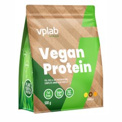 VPLab, Веганський протеїн, зі смаком ванілі, 500 г (VPL-36148), фото