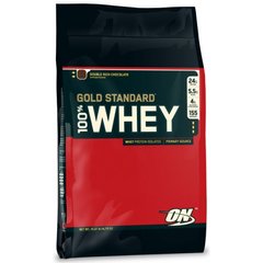 Optimum Nutrition, Whey Gold Standart 4,540 кг - Double Rich Chocolate (103538), фото