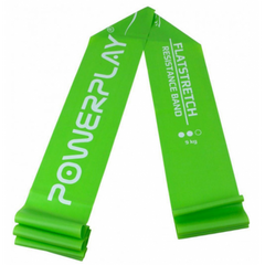 PowerPlay, Лента-эспандер, 4112, Medium, зеленая (200*15*0.5мм, 9кг) (816172), фото