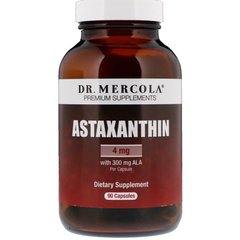 Астаксантин, Dr. Mercola, 90 капсул (MCL-01464), фото