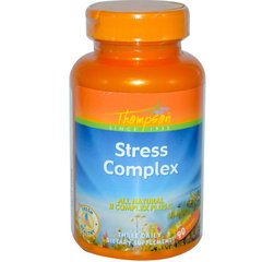 Стресс формула, Stress Complex, Thompson, 90 капсул (THO-19141), фото