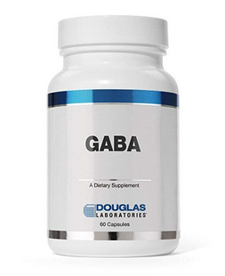 ГАМК (гамма-аміномасляна кислота), Gaba, Douglas Laboratories, 500 мг, 60 капсул (DOU-00922), фото